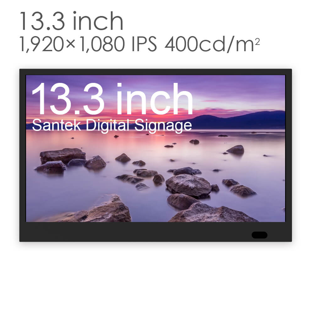 13.3" LCD Signage
