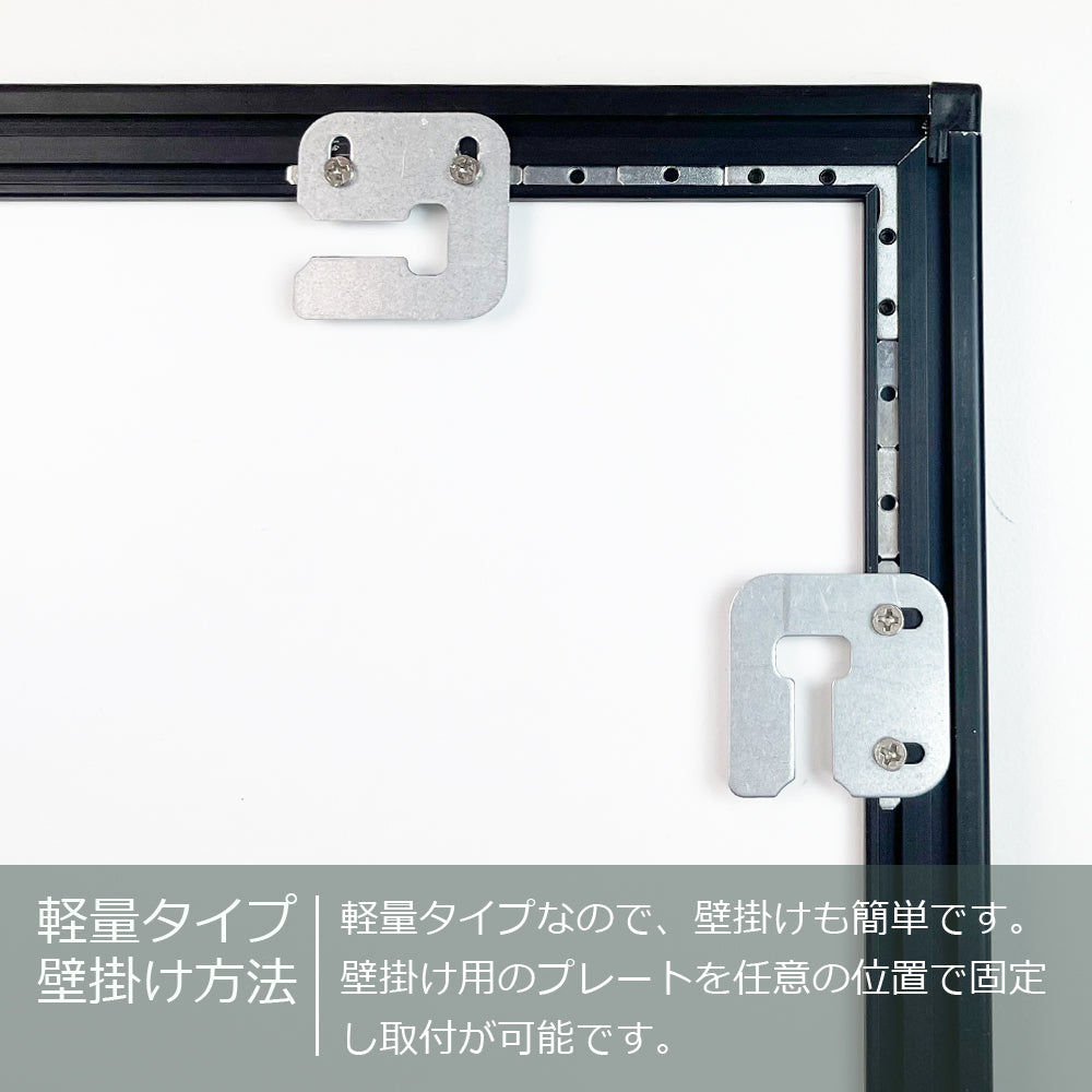 LEDライトパネル メディア挿入タイプ (片面/スタンド付き)