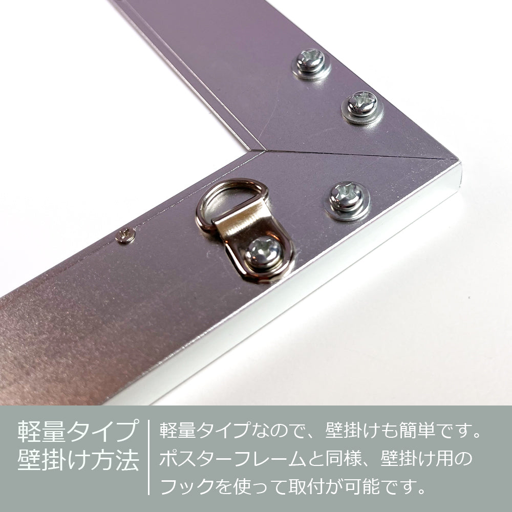 軽量 アルミフレームLEDライトパネル (片面)