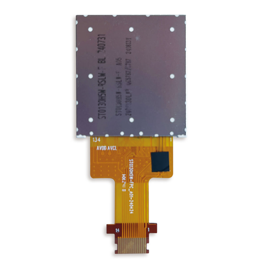 1.3" Square TFT LCD Module (240 x 240) [ST0130H5W-RSLW-F]