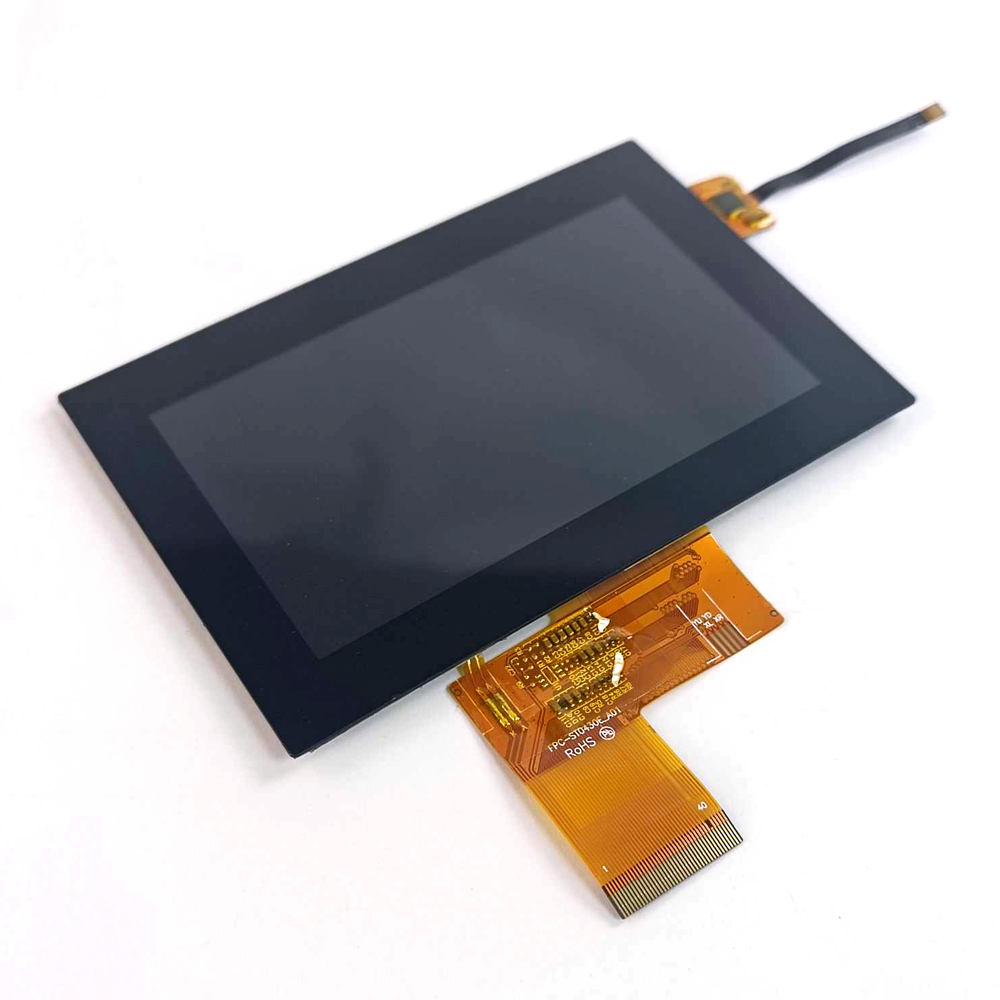 4.3" TFT LCD Module (480 x 272) with Capacitive Touch Panel [ST0430E2WCY-RSLW-F]