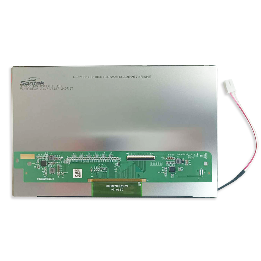 7.0" Ultra High Brightness TFT LCD Module (800 x 480) Anti-Glare [ST0700I14W-RSCLW-F] Sunlight Readable