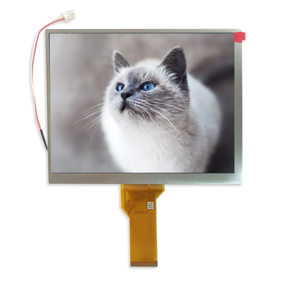 8.0" Ultra High Brightness TFT LCD Module (800 x 600) [ST0800C11W-RSCLW-F] Sunlight Readable