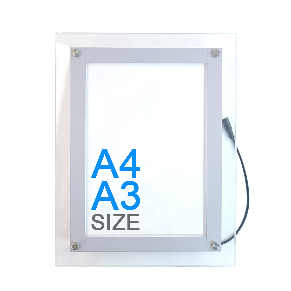 Acrylic Frame LED Light Panel - Single Side