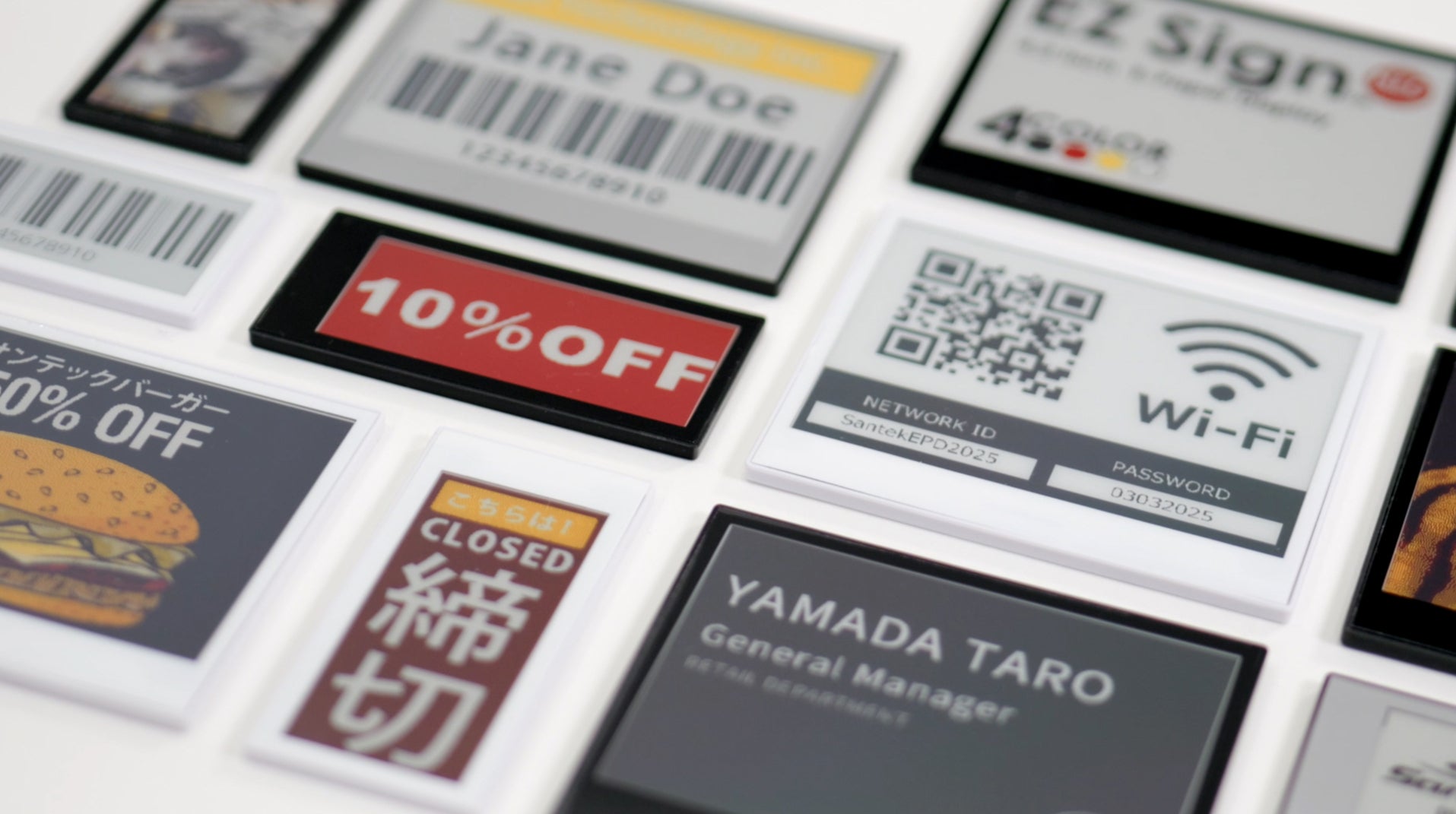 EZ Sign NFC - Santek 電子ペーパー – Santek Display Specialist